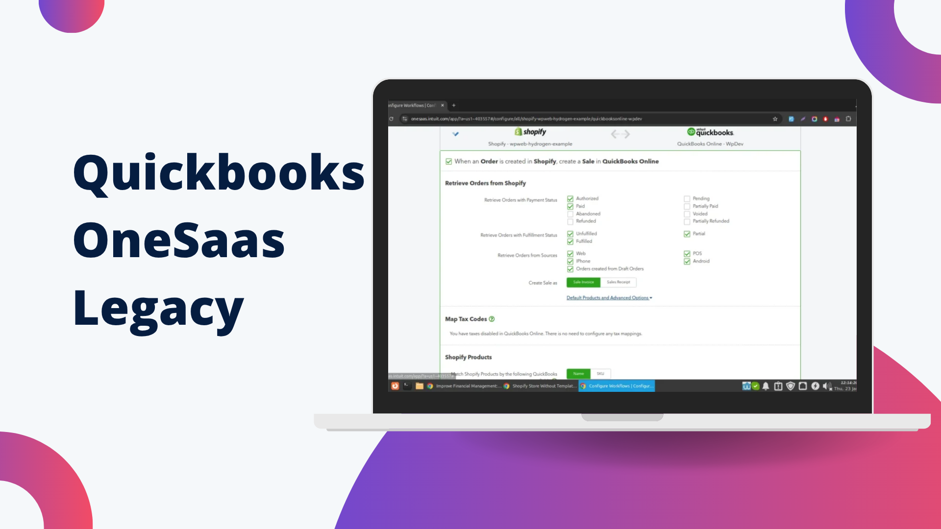 Quickbooks – OneSaas Legacy