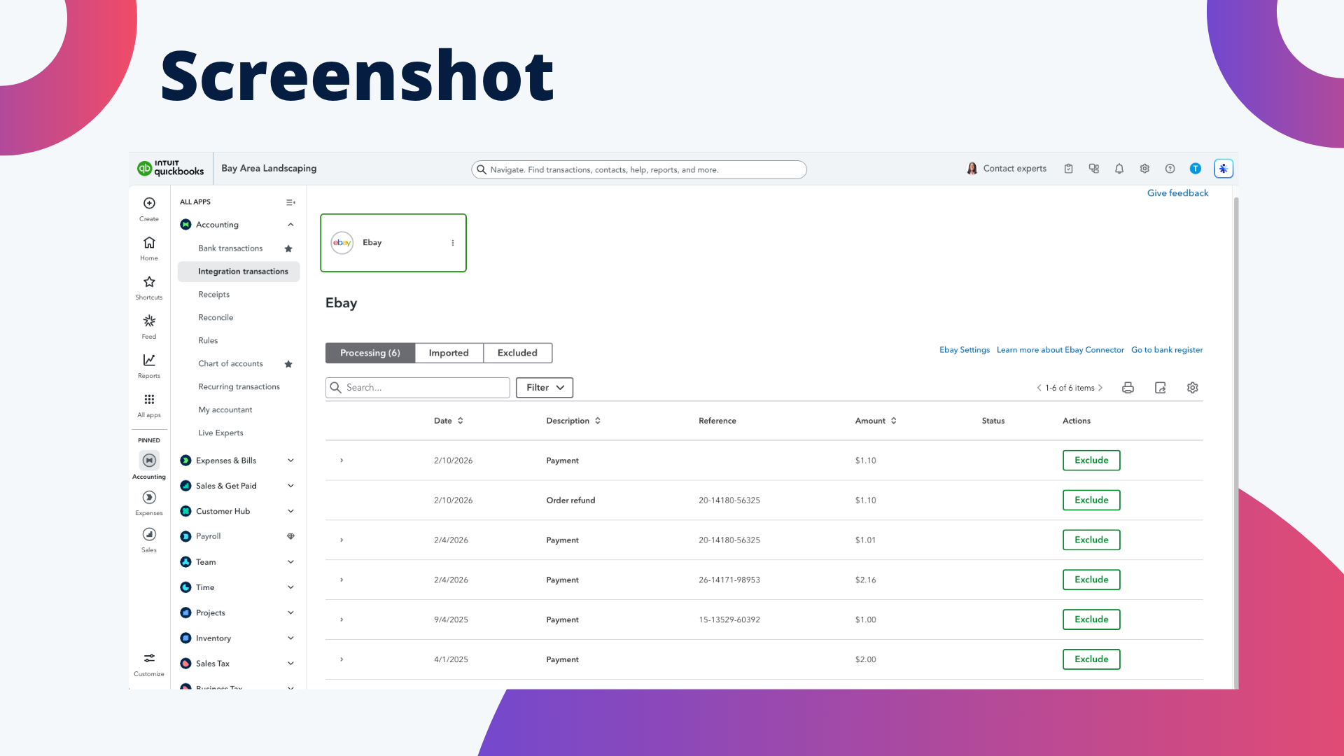 QuickBooks Integration Workflow